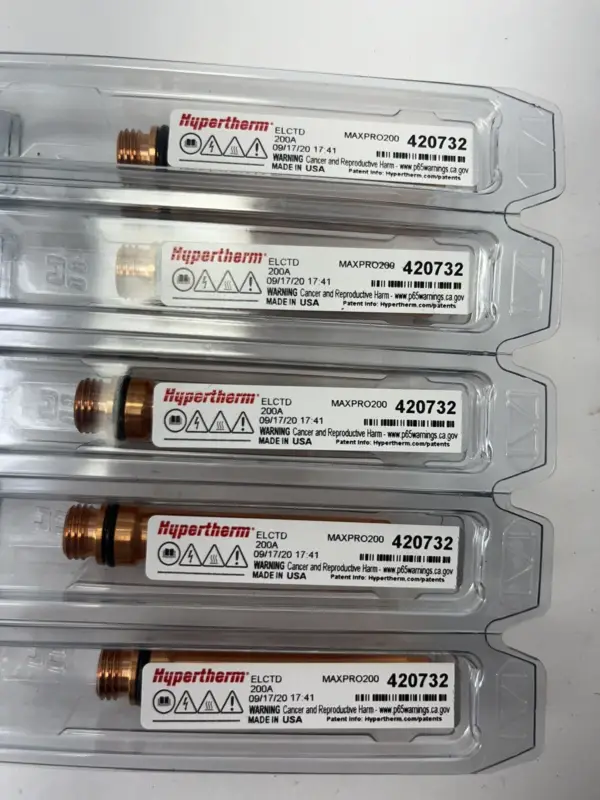 Genuine Hypertherm® 420732 Electrode | MAXPRO200 200A Extreme Bevel NEW - Image 3