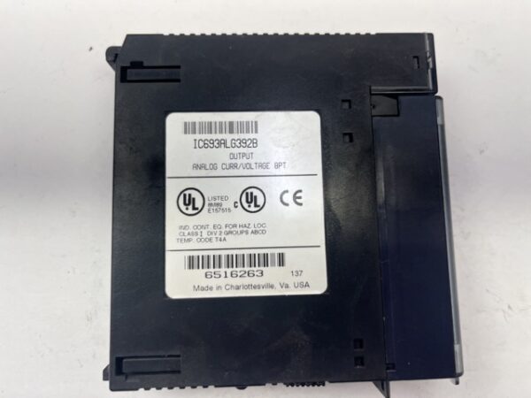 GE Fanuc® IC693ALG392B Analog Output Module | 8Ch, 4-20mA ±10V - Image 3